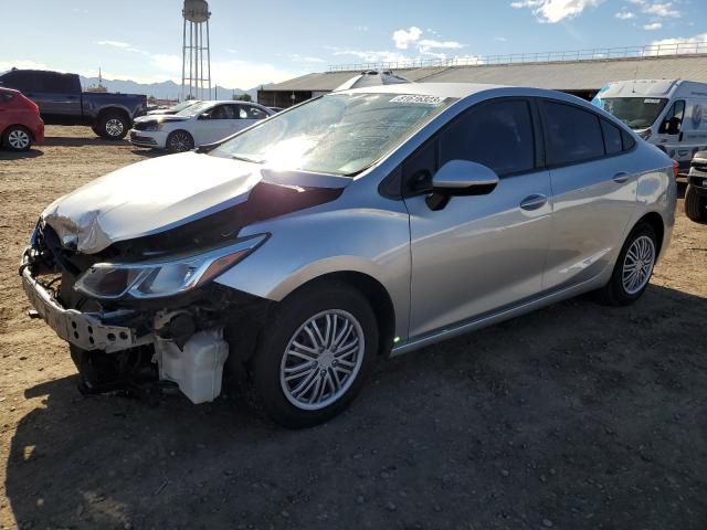 1G1BC5SM4H7175103 - 2017 CHEVROLET CRUZE LS SILVER photo 1