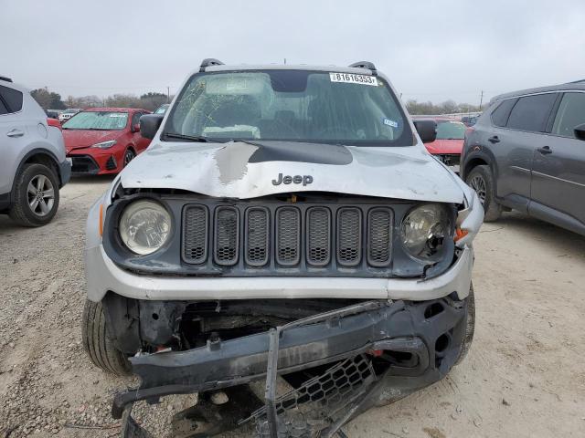 ZACCJBCB5JPG61926 - 2018 JEEP RENEGADE TRAILHAWK SILVER photo 5