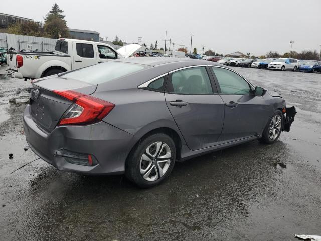 2HGFC2F5XJH588309 - 2018 HONDA CIVIC LX GRAY photo 3