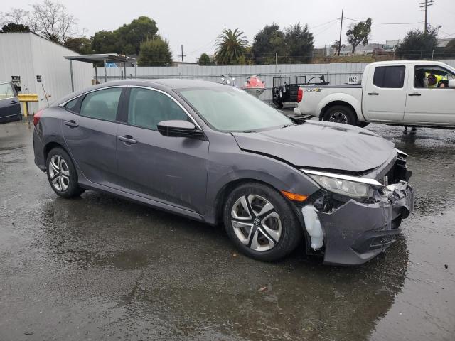 2HGFC2F5XJH588309 - 2018 HONDA CIVIC LX GRAY photo 4