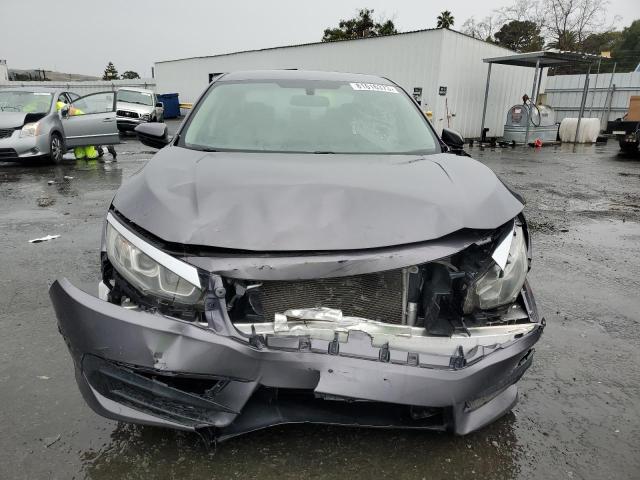 2HGFC2F5XJH588309 - 2018 HONDA CIVIC LX GRAY photo 5