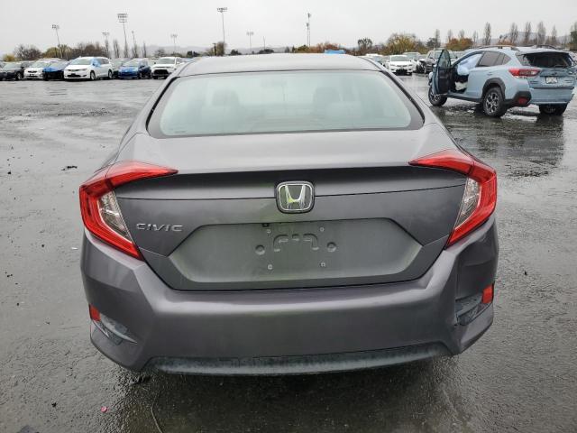 2HGFC2F5XJH588309 - 2018 HONDA CIVIC LX GRAY photo 6