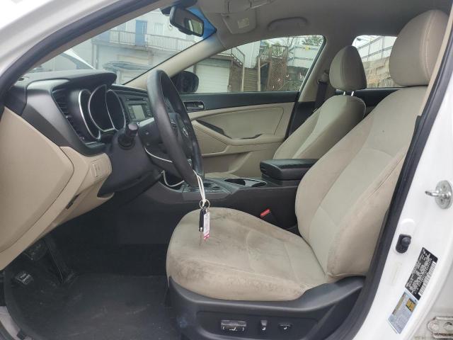 5XXGM4A72FG391276 - 2015 KIA OPTIMA LX WHITE photo 7