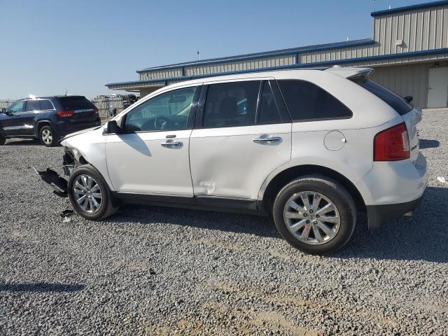 2FMDK3JC7BBB46530 - 2011 FORD EDGE SEL WHITE photo 2