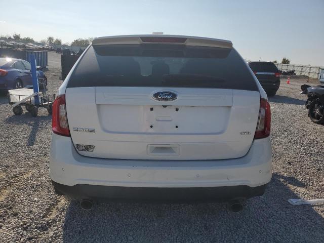 2FMDK3JC7BBB46530 - 2011 FORD EDGE SEL WHITE photo 6