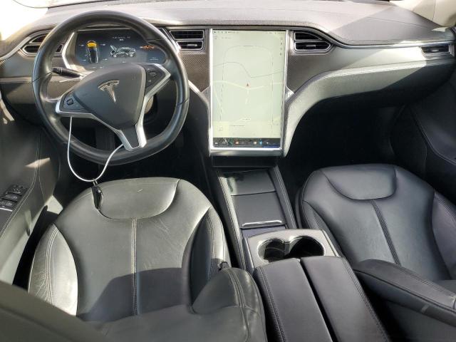 5YJSA1H19EFP37263 - 2014 TESLA MODEL S GRAY photo 8