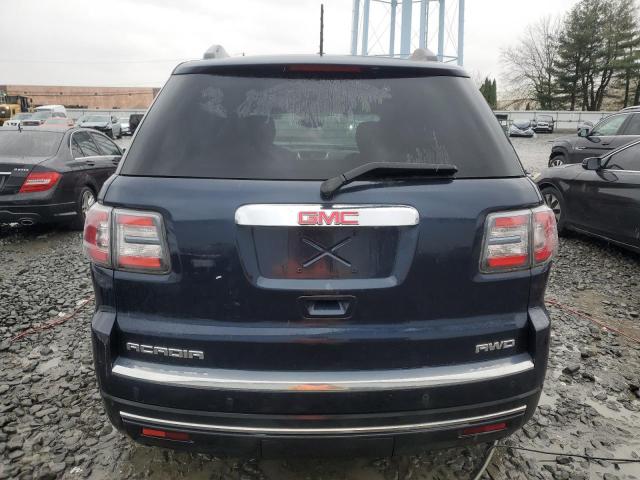 1GKKVSKD6FJ346230 - 2015 GMC ACADIA SLT-2 BLUE photo 6