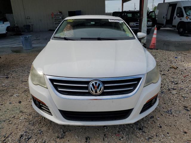 WVWHN7AN3CE514617 - 2012 VOLKSWAGEN CC LUXURY WHITE photo 5