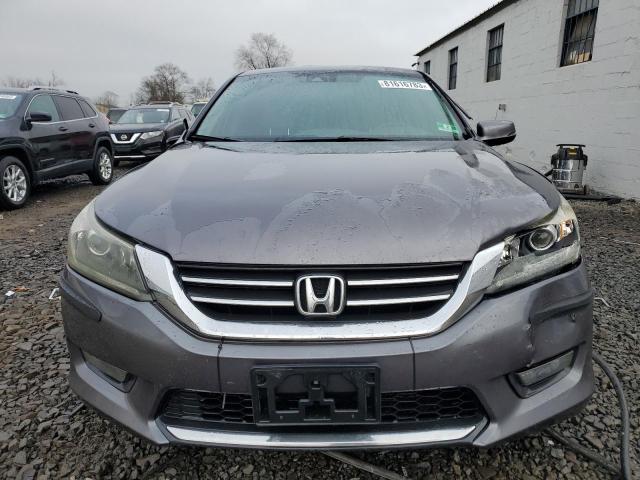 1HGCR2F87FA104940 - 2015 HONDA ACCORD EXL GRAY photo 5