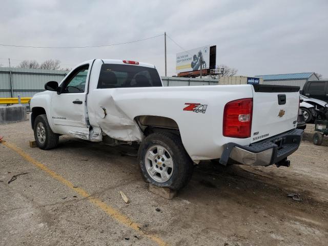 1GCEK14038Z239226 - 2008 CHEVROLET SILVERADO K1500 WHITE photo 2