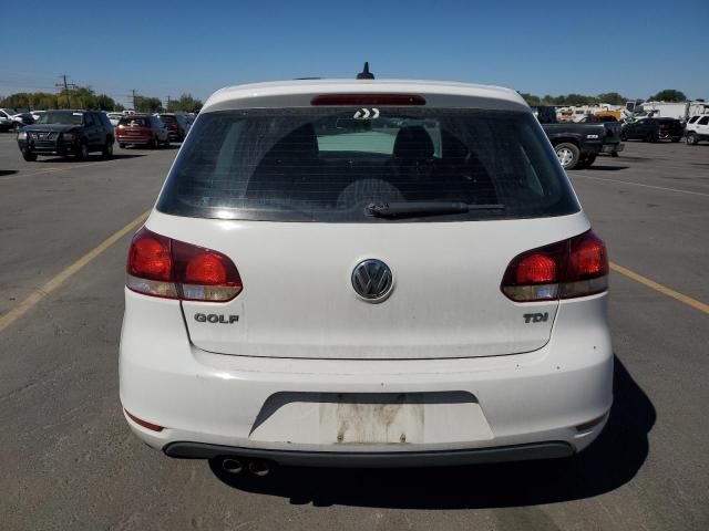 WVWBM7AJ9CW222163 - 2012 VOLKSWAGEN GOLF WHITE photo 6