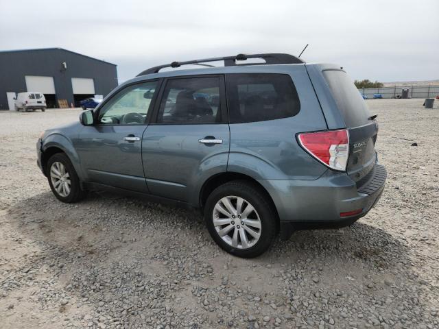 JF2SHBDC1BH771901 - 2011 SUBARU FORESTER 2.5X PREMIUM Зеленый фото 2