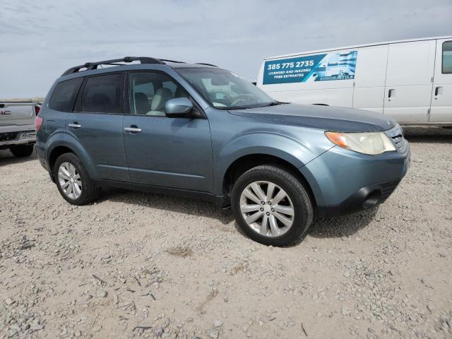 JF2SHBDC1BH771901 - 2011 SUBARU FORESTER 2.5X PREMIUM Зеленый фото 4