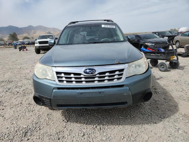JF2SHBDC1BH771901 - 2011 SUBARU FORESTER 2.5X PREMIUM Зеленый фото 5