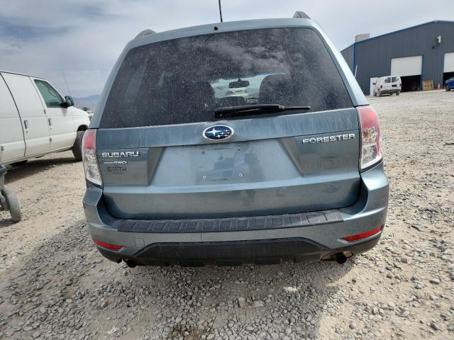 JF2SHBDC1BH771901 - 2011 SUBARU FORESTER 2.5X PREMIUM Зеленый фото 6
