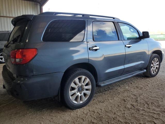 5TDYY5G16AS026771 - 2010 TOYOTA SEQUOIA PLATINUM GRAY photo 3