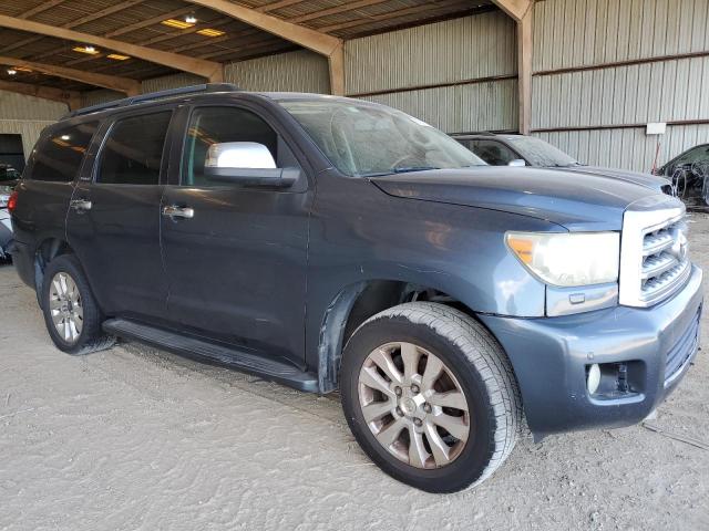 5TDYY5G16AS026771 - 2010 TOYOTA SEQUOIA PLATINUM GRAY photo 4