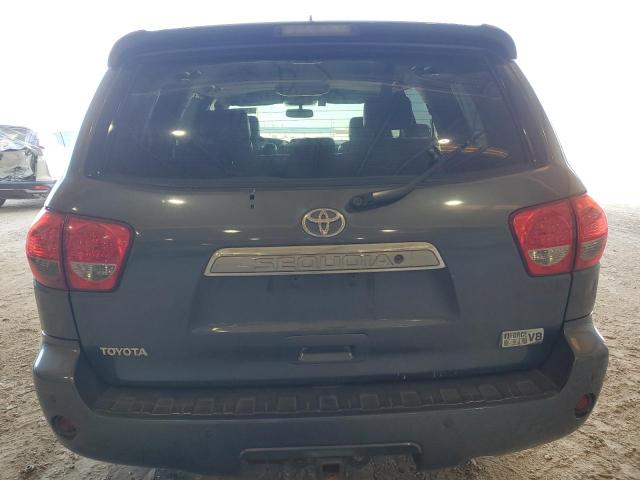 5TDYY5G16AS026771 - 2010 TOYOTA SEQUOIA PLATINUM GRAY photo 6