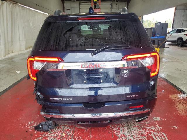 1GKKNXLS4NZ107642 - 2022 GMC ACADIA DENALI BLUE photo 6