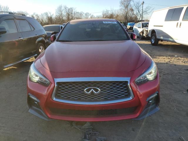 JN1EV7CR2MM754870 - 2021 INFINITI Q50 SENSORY RED photo 5