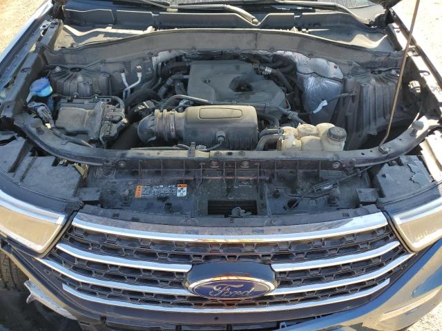 1FMSK8DH3LGA36709 - 2020 FORD EXPLORER XLT Blau Foto 12