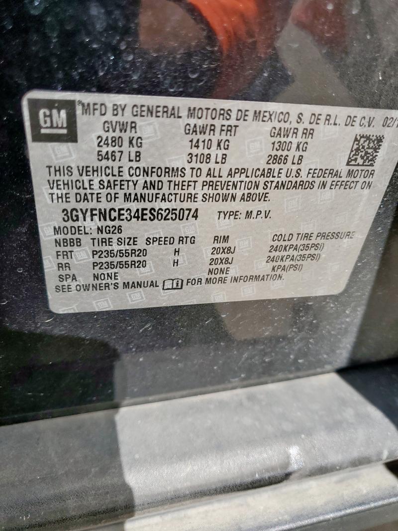 3GYFNCE34ES625074 - 2014 CADILLAC SRX PERFORMANCE COLLECTION 黑色 照片 13