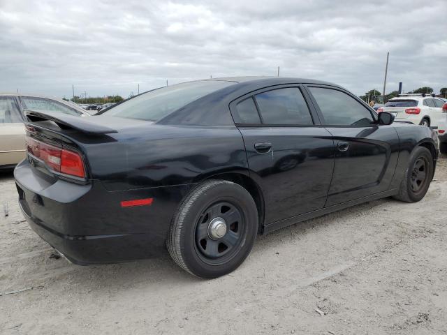 2C3CDXAT4DH600707 - 2013 DODGE CHARGER POLICE BLACK photo 3