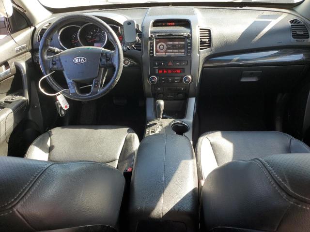 5XYKUDA26DG354609 - 2013 KIA SORENTO EX SILVER photo 8
