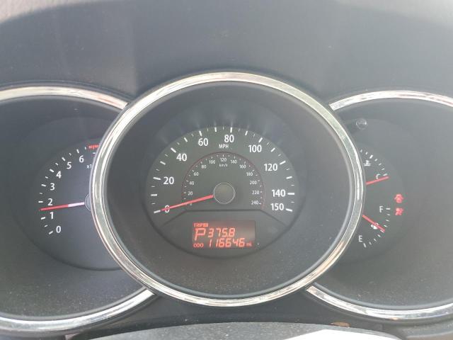 5XYKUDA26DG354609 - 2013 KIA SORENTO EX SILVER photo 9