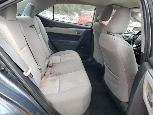 2T1BURHE6FC381434 - 2015 TOYOTA COROLLA L CHARCOAL photo 10