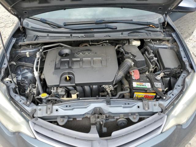 2T1BURHE6FC381434 - 2015 TOYOTA COROLLA L CHARCOAL photo 11