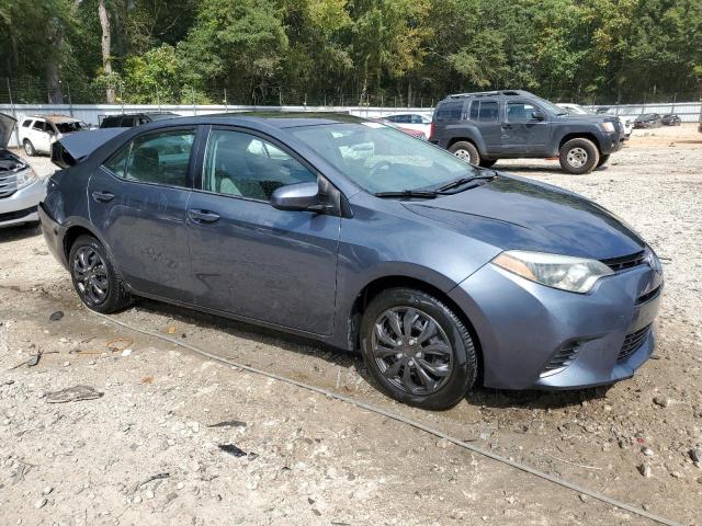 2T1BURHE6FC381434 - 2015 TOYOTA COROLLA L CHARCOAL photo 4