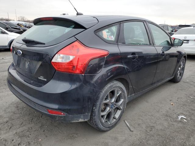 1FADP3K20DL234548 - 2013 FORD FOCUS SE BLACK photo 3