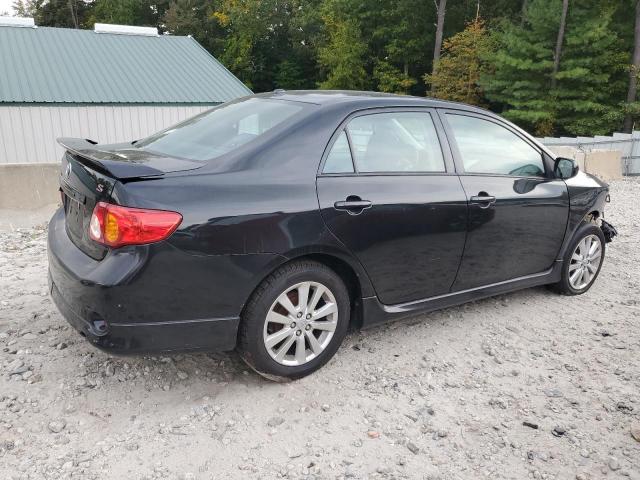 1NXBU4EE9AZ343999 - 2010 TOYOTA COROLLA BASE შავი ფოტო 3