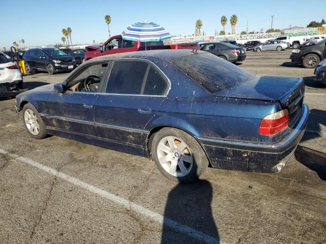 WBAGG83441DN88645 - 2001 BMW 740 I AUTOMATIC Blau Foto 2