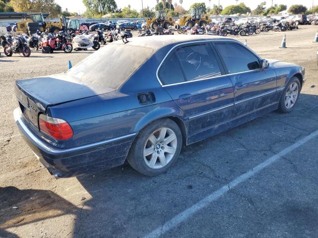 WBAGG83441DN88645 - 2001 BMW 740 I AUTOMATIC Blau Foto 3