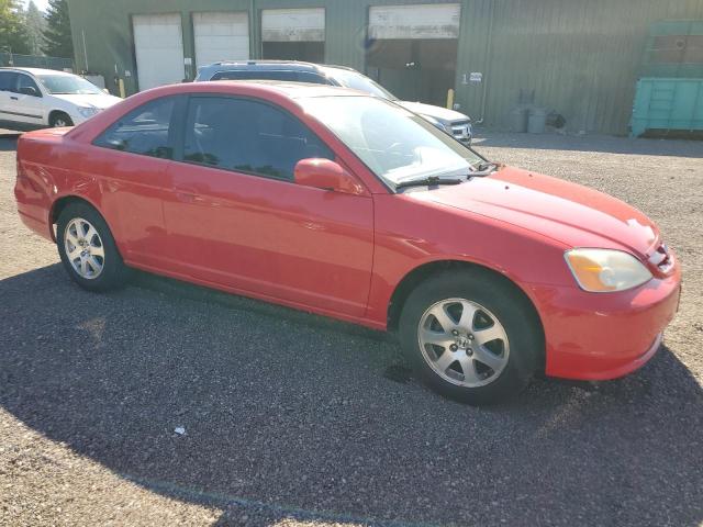 1HGEM22993L040227 - 2003 HONDA CIVIC EX RED photo 4