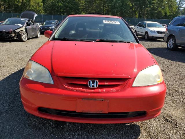 1HGEM22993L040227 - 2003 HONDA CIVIC EX RED photo 5