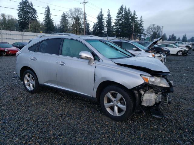 2T2BK1BA7AC001390 - 2010 LEXUS RX 350 SILVER photo 4