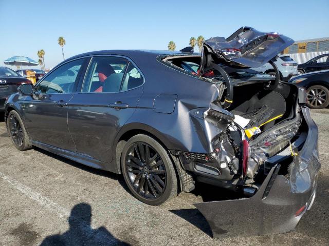 4T1K61AK1MU459075 - 2021 TOYOTA CAMRY XSE GRAY photo 2