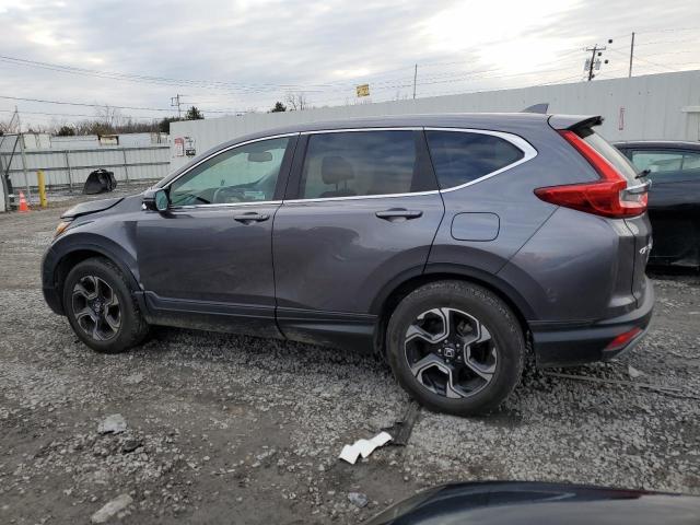 2HKRW2H81KH625136 - 2019 HONDA CR-V EXL GRAY photo 2