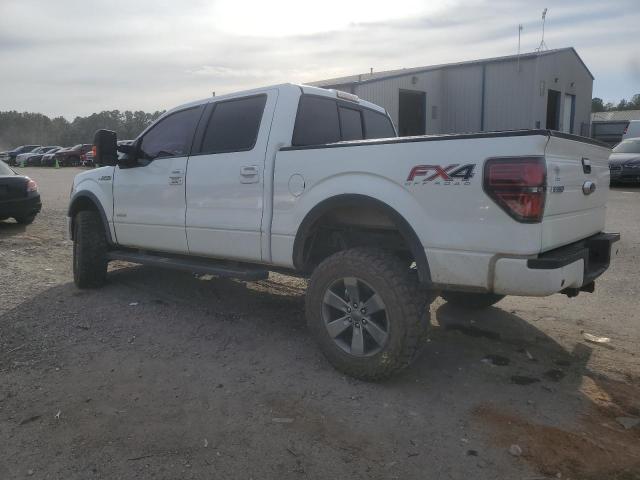 1FTFW1ET1EKF24190 - 2014 FORD F150 SUPERCREW WHITE photo 2