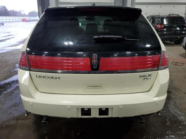 2LMDU88C27BJ26033 - 2007 LINCOLN MKX WHITE photo 6