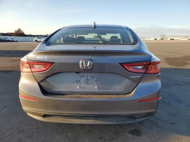 19XZE4F19KE025599 - 2019 HONDA INSIGHT LX GRAY photo 6