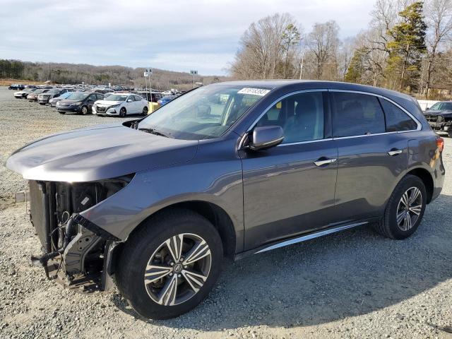 5FRYD3H33HB011898 - 2017 ACURA MDX GRAY photo 1