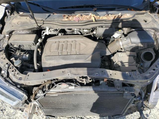 5FRYD3H33HB011898 - 2017 ACURA MDX GRAY photo 12