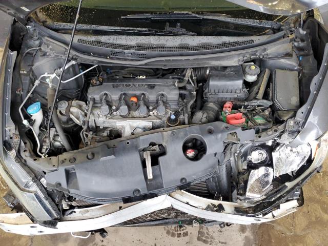2HGFB2F94DH516659 - 2013 HONDA CIVIC EXL ნაცრისფერი ფოტო 11