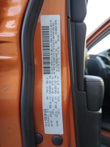 1C4PJMBS0GW124407 - 2016 JEEP CHEROKEE TRAILHAWK ORANGE photo 13