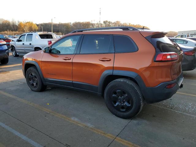 1C4PJMBS0GW124407 - 2016 JEEP CHEROKEE TRAILHAWK ORANGE photo 2
