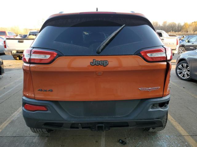 1C4PJMBS0GW124407 - 2016 JEEP CHEROKEE TRAILHAWK ORANGE photo 6